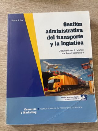 Libros 2º año transporte y logistica colegio parra