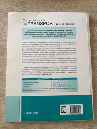 Libros 2º año transporte y logistica colegio parra