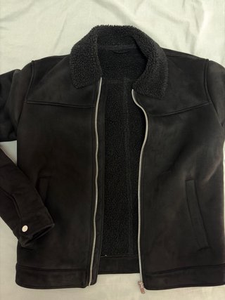 Chaqueta Zara Negra Hombre