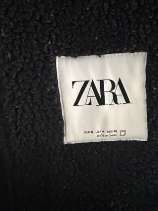 Chaqueta Zara Negra Hombre