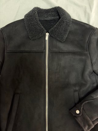 Chaqueta Zara Negra Hombre