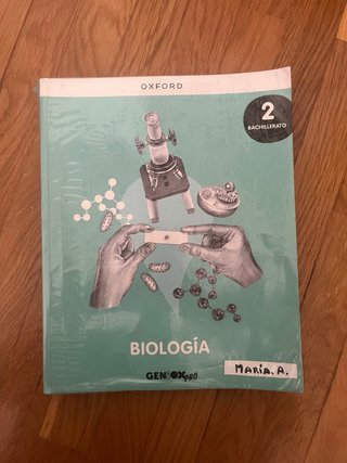Biología 2º Bachillerato Oxford