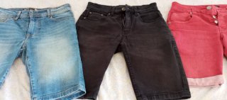 Lote 3 Bermudas pantalón corto Hombre