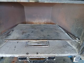 Chimenea de hierro para leña