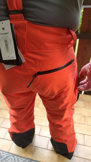 Pantaloni sci uomo 4F arancioni