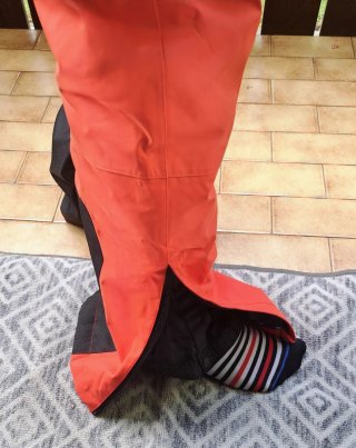 Pantaloni sci uomo 4F arancioni