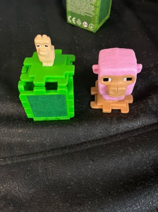 Lote 2 Juguetes Minecraft