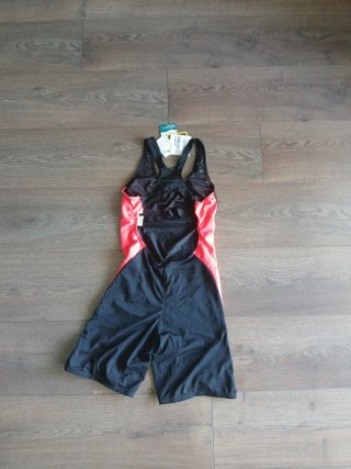 Bañador deportivo HEAD negro y rojo