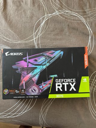 Tarjeta Gráfica RTX 3070 Aorus Master