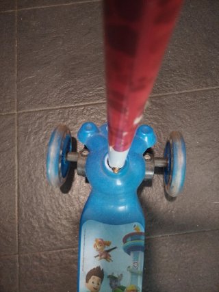 Patinete Patrulla Canina 3 Ruedas
