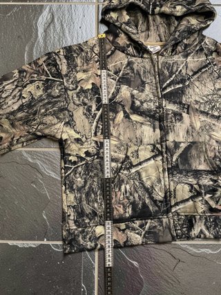 Sudadera capucha cremallera camuflaje Y2K Realtree
