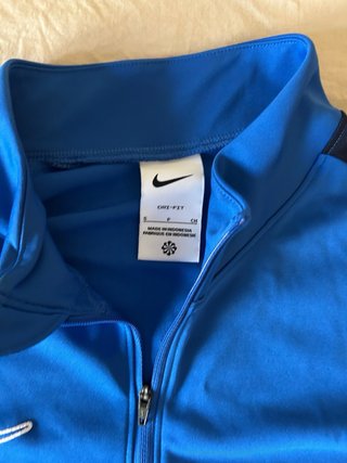 Sudadera Nike Dri-FIT Azul Royal Talla S