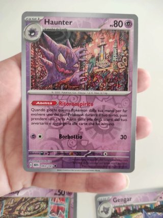 Lotto Carte Pokemon Gengar Haunter Gastly Reverse