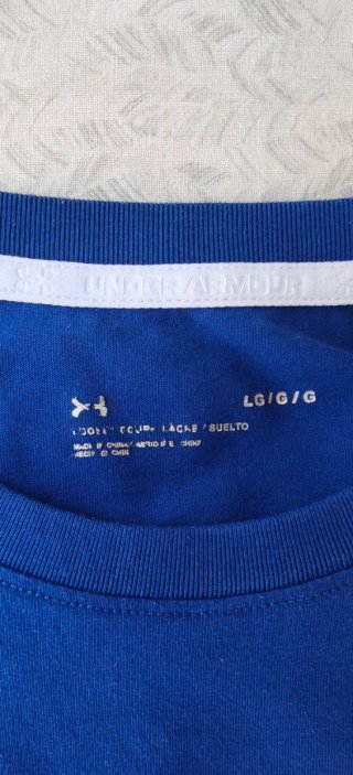 T-shirt -Under Armour Uomo Blu Taglia M