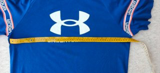 T-shirt -Under Armour Uomo Blu Taglia M