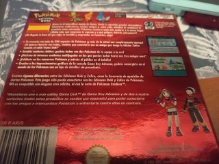 Pokémon Edición Rubí Game Boy Advance