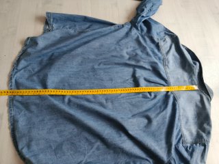 Camisa vaquera talla grande