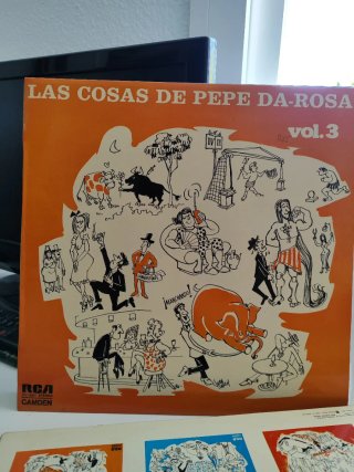Lote 5 Vinilos Pepe Da-Rosa