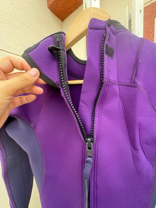 Traje de neopreno morado mujer TRIBORD