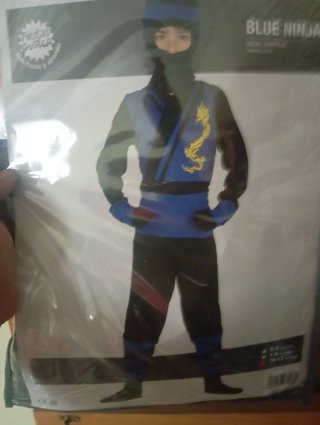 Disfraz Ninja Dorado Niño