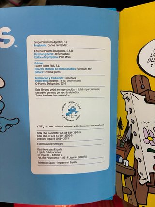 Coleccion Los Pitufos Un mundo de profesiones