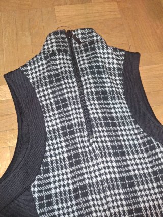 Vestido Stradivarius cuadros