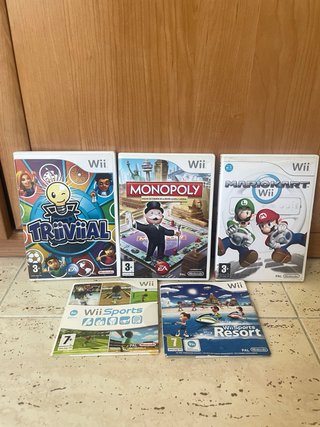 Consola Nintendo Wii Blanca + Accesorios