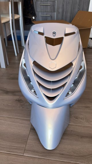 KIT CARENADO PIAGGIO ZIP GRIS PLATA