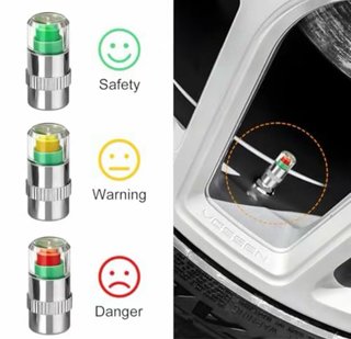 Tapones Indicadores Presión Neumáticos (4uds)