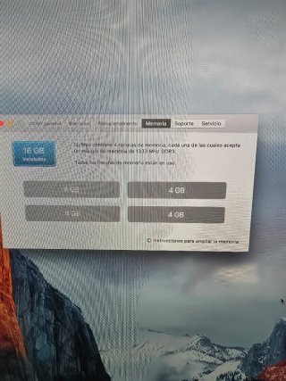 Apple iMac 27 16GB RAM / 256GB SSD i5