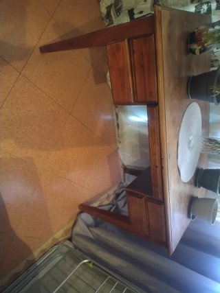 Escritorio antiguo madera maciza