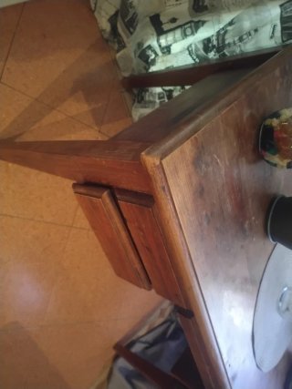 Escritorio antiguo madera maciza