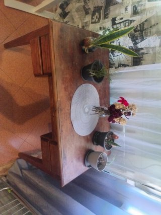 Escritorio antiguo madera maciza