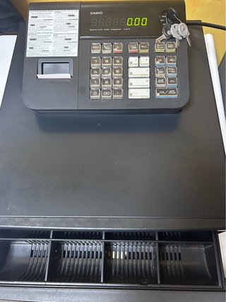 Caja Registradora Casio 1600R