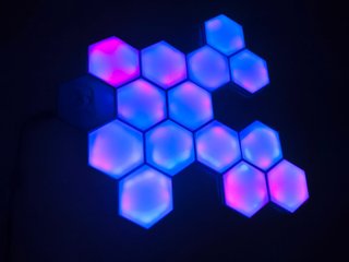 Panel LED Hexagonal RGB DIY