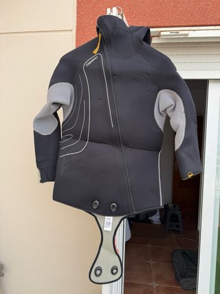 Traje de buceo mujer Tribord negro