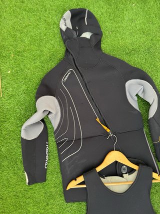 Traje de buceo mujer Tribord negro