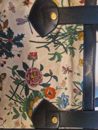 Borsa Gucci Flora Vintage Originale Anni 70