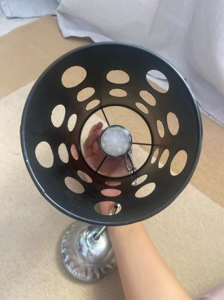 Lámpara de techo negra