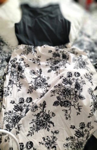 Vestido Shein estampado floral