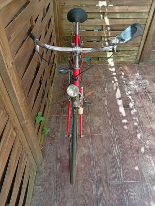 Bicicleta Clásica Roja Torrot