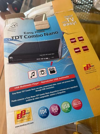 Reproductor DVD TDT Combo Nano Easy Home