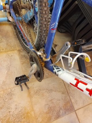 Bicicleta Montaña con rodillo Tacx