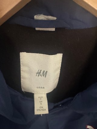 Chaqueta H&M x NFL New York Giants Azul