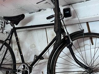 Bicicleta antigua marca Bai Shan frenos de varilla