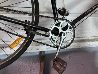 Bicicleta antigua marca Bai Shan frenos de varilla