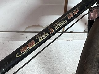 Bicicleta antigua marca Bai Shan frenos de varilla