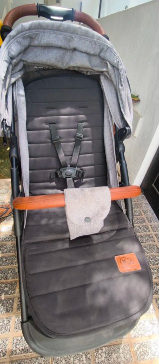 Silla de paseo gris