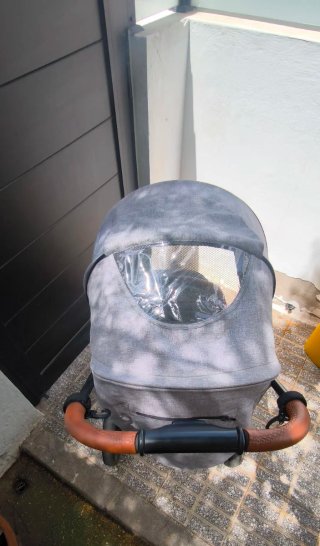 Silla de paseo gris