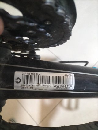 Bicicleta Rockrider 500 Btwin 24